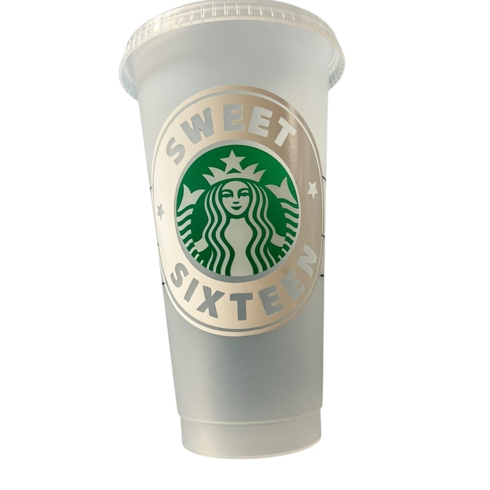Starbucks Tumbler Personalized for Julie Sweet Sixteen